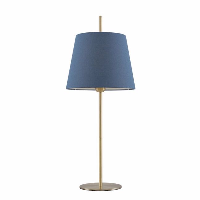 Dior Table Lamp | Blue and Antique Brass | Nordic Lighting