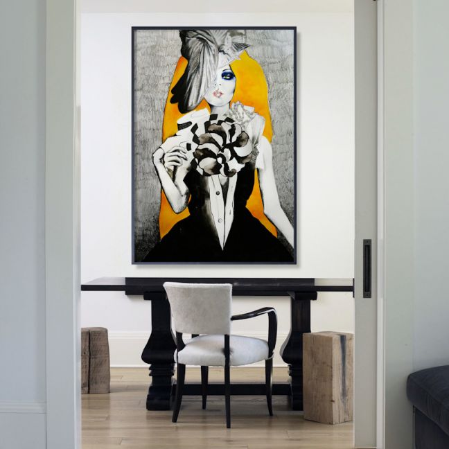 Graphic Fan Girl | Signed, limited edition print | 80cm x 120cm
