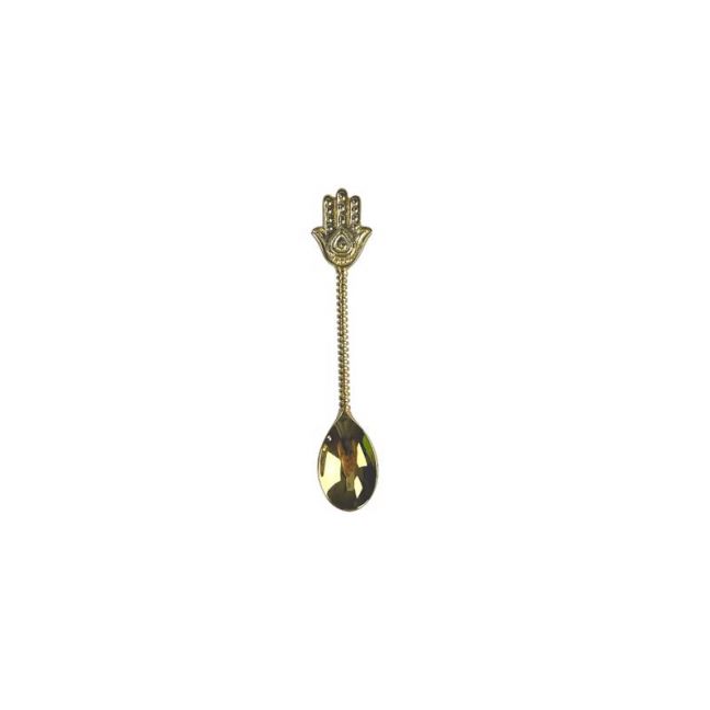Hamsa Brass Teaspoon | Omg I Would Like