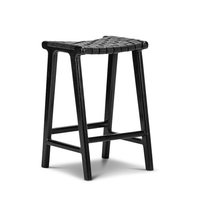 Lazie Leather Strapping Bar Stool, How To Order Bar Stools