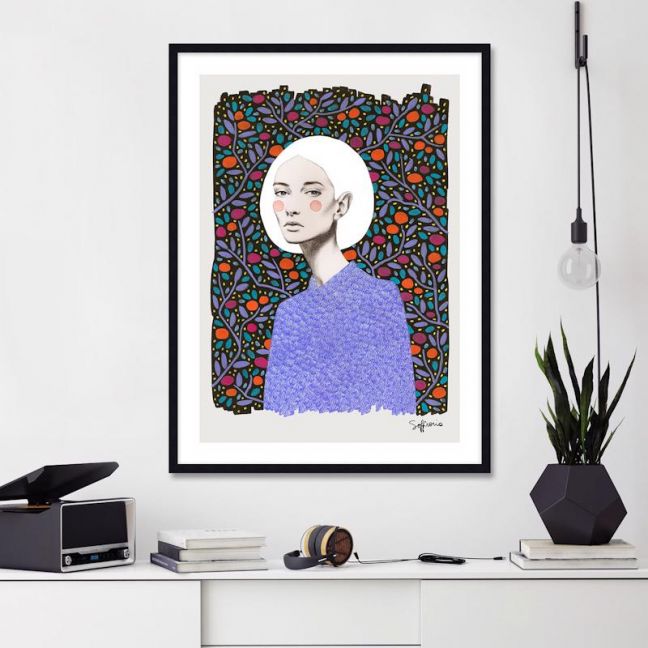 Lisa by Sofia Bonafti | Unframed Art Print