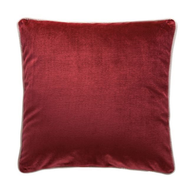 Luxury Velvet Cushion | Merlot