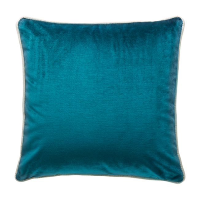 Luxury Velvet Cushion | Peacock