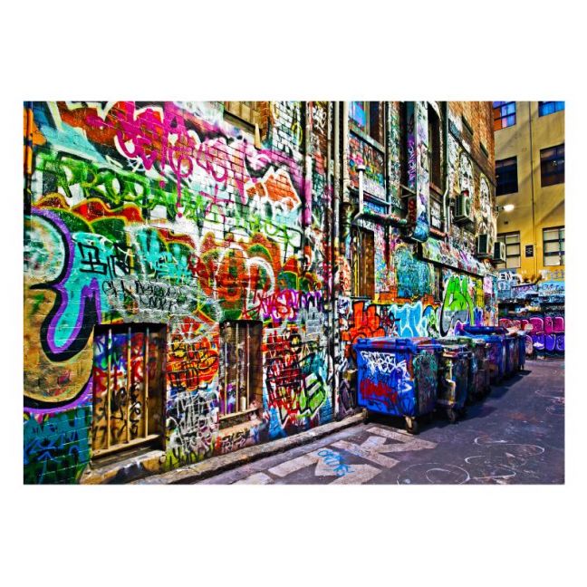 Melbourne Graffiti Laneway | Stretched Canvas/ Printed Panel