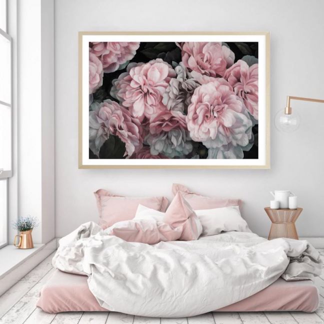 Pink Blooms Art Print | Various Sizes