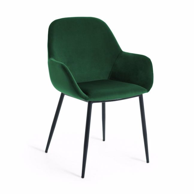 Konna Armchair | Green Velvet
