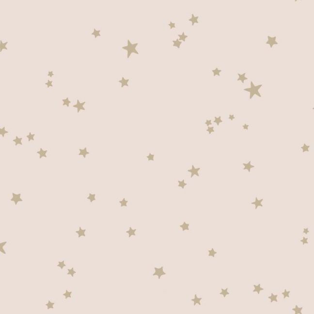 Stars Wallpaper - Pink & Gold