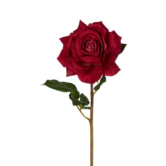 Stella Real Touch Rose Stem | Dark Pink | 50cm 6 x Stems