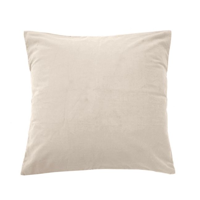 Velvet European Pillowcase | Pearl